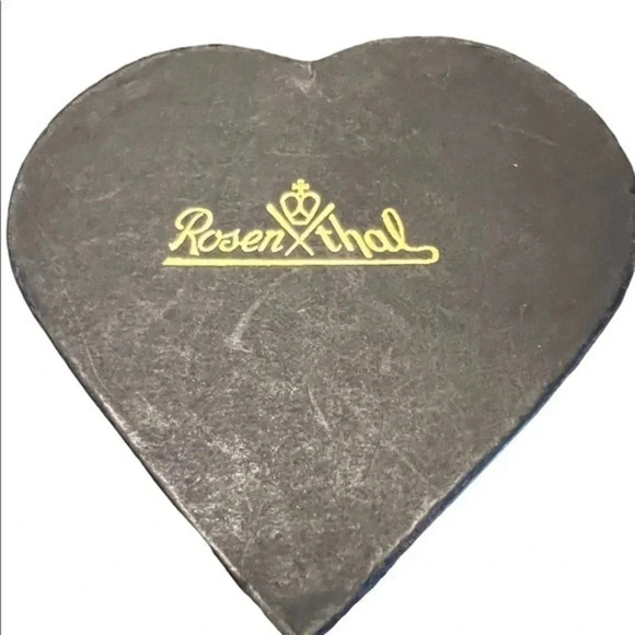 Rosenthal Pink Crystal Heart Original Box - Picture 4 of 8
